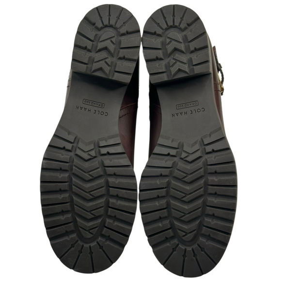 Cole Haan Catherine Waterproof Bootie Dark Brown Leather Womens Size 7B New $290 - Picture 13 of 13